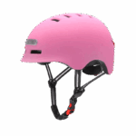 Casco con luz Rosa