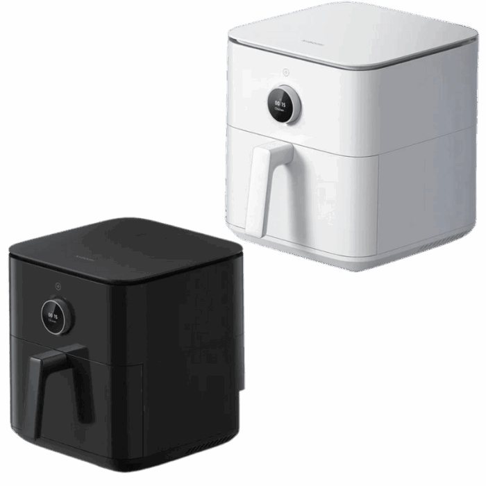 Friteuse Sans Huile (Air Fryer) Xiaomi Smart Air 6.5L - Version Européenne Noire - Modèle BHR7357EU