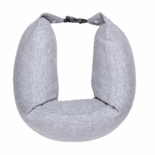 8H Travel U-shaped pillow (mix-gris)